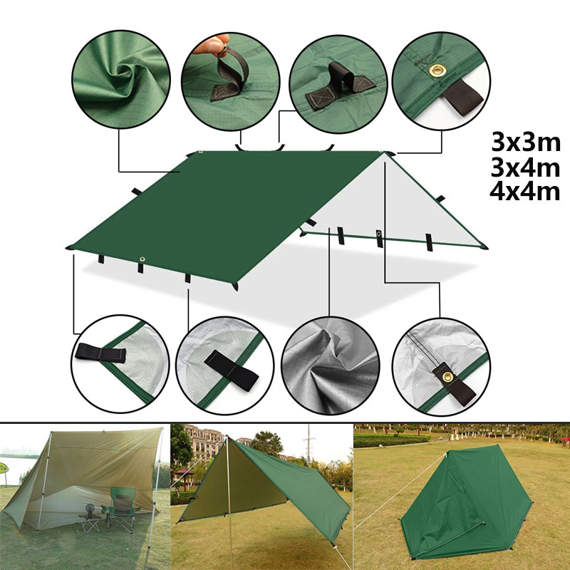 Emergency Mylar Tent - Tente de survie imperméable à 19