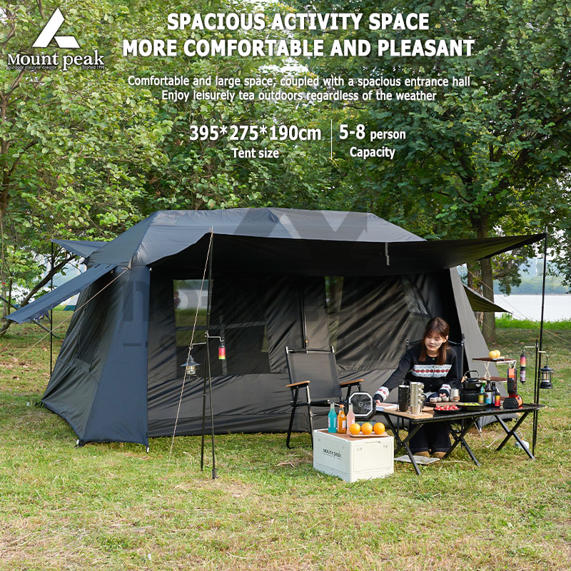 Emergency Mylar Tent - Grande tente de camping automatique Mount
