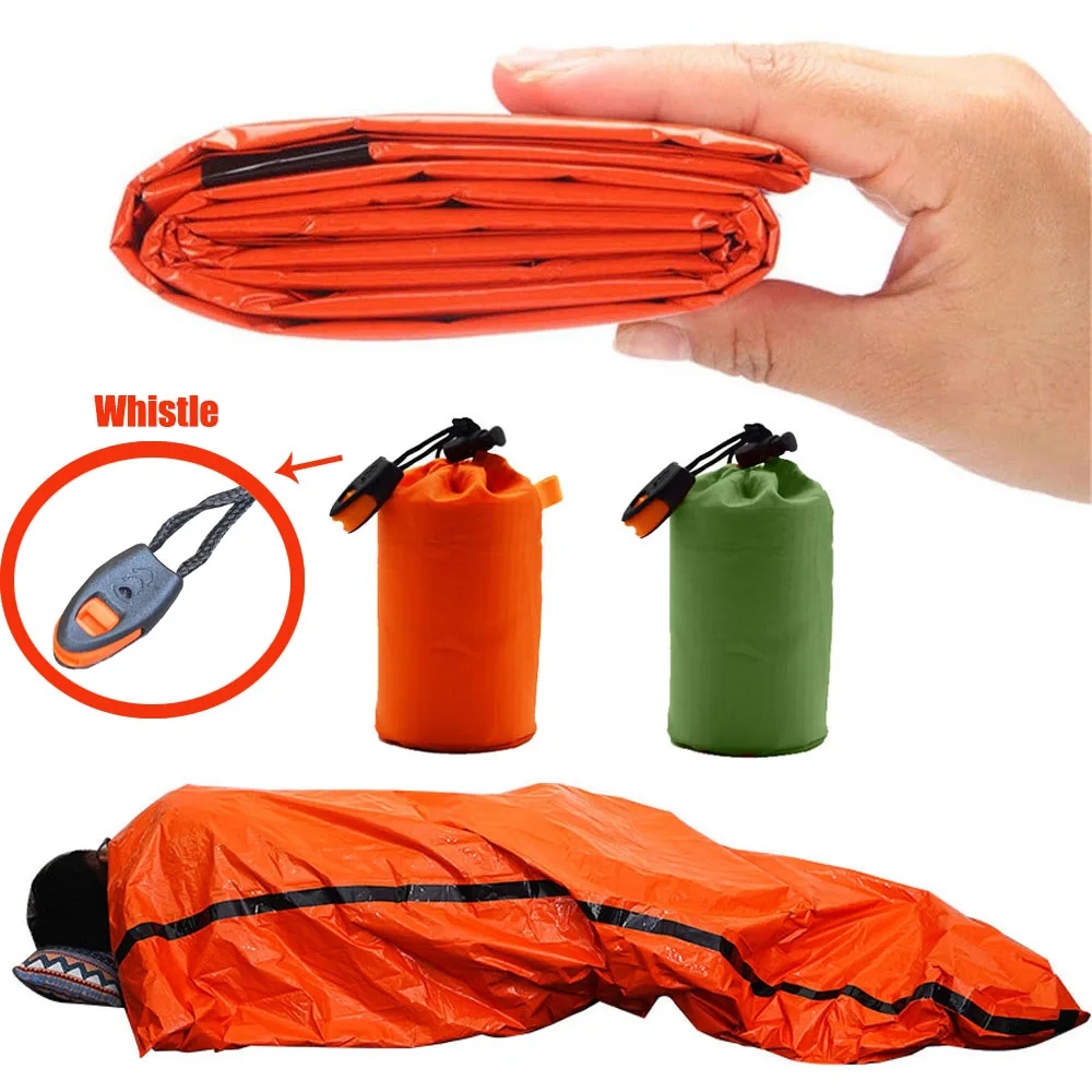 Emergency Mylar Tent - Sac de couchage de survie d'urgence